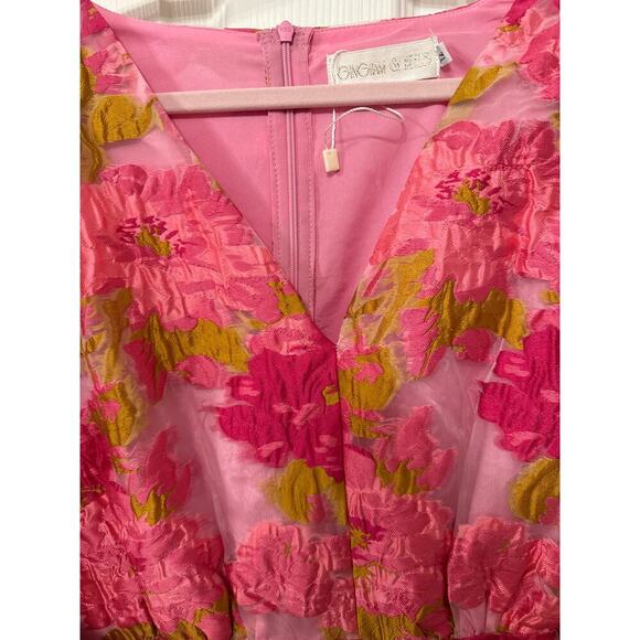 Floral Pink Mini Dress - Picture 7 of 11